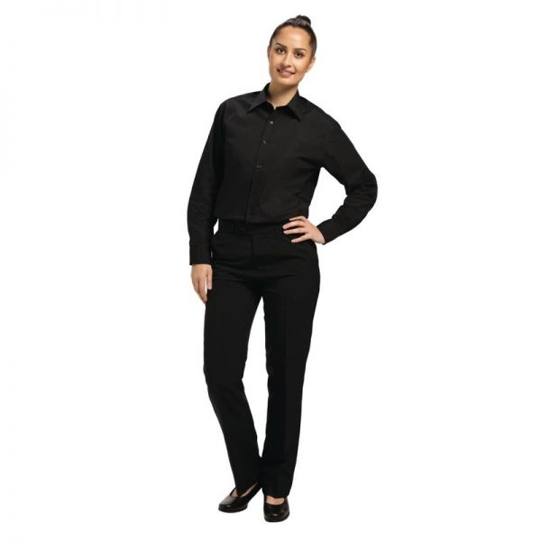 Uniform Works Unisex Oberhemd schwarz XL