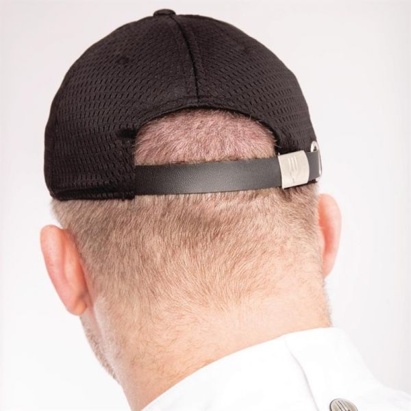 Chef Works Cool Vent Baseballcap schwarz-blau