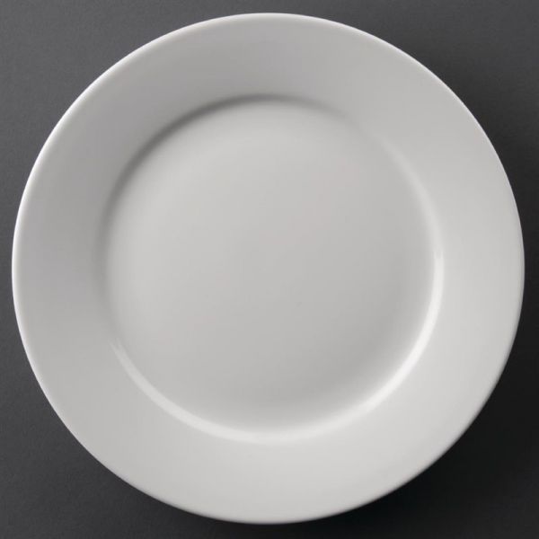 Olympia Athena runde Teller mit breitem Rand 22,8cm