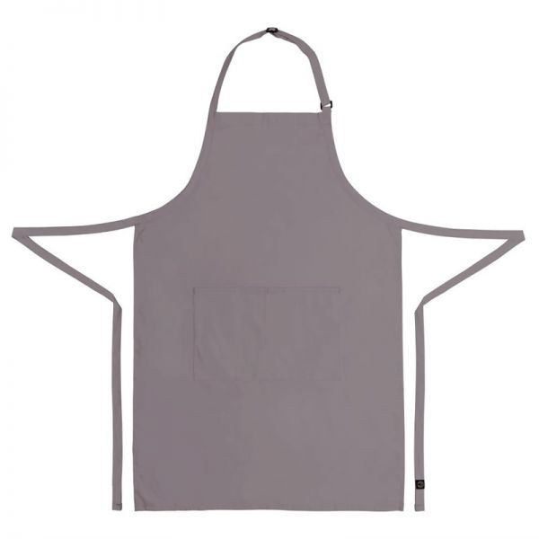 Chef Works verstellbare Latzschürze grau