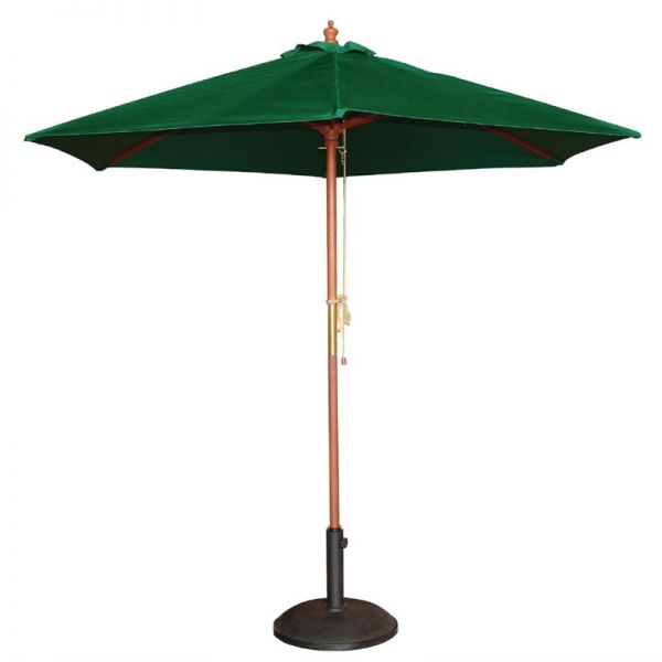 Bolero runder Sonnenschirm grün 3m