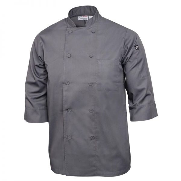 Chef Works Unisex Kochjacke grau XXL